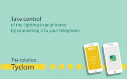 Delta Dore's connected home solutions let you to manage your lighting from your telephone.
