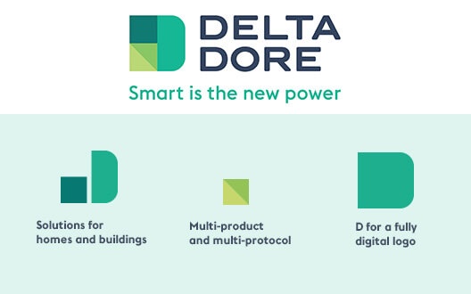New visual identity Delta Dore