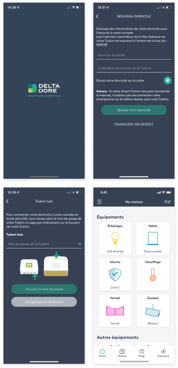 Nouvelle application de maison connectée Delta Dore : Tydom - Delta Dore